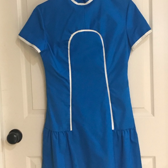 Vintage Mod Retro Groovy 1960s handmade dress - Picture 2 of 6